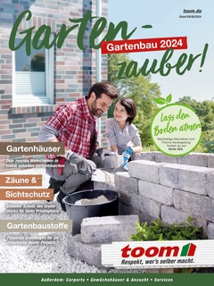 toom Baumarkt Prospekt - Gartenbau 2024
