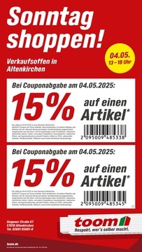 toom Baumarkt Prospekt - Angebote ab 26.04.