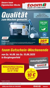 toom Baumarkt Prospekt - Angebote ab 07.06.