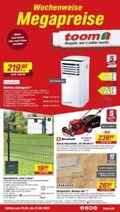 toom Baumarkt Prospekt - Angebote ab 21.06.