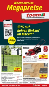 toom Baumarkt Prospekt - Angebote ab 21.06.