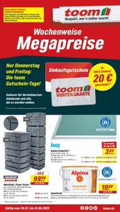 toom Baumarkt Prospekt - Angebote ab 26.07.