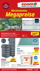 toom Baumarkt Prospekt - Angebote ab 26.07.