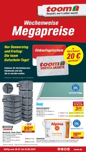toom Baumarkt Prospekt - Angebote ab 26.07.