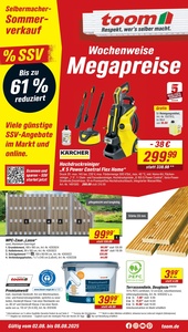 toom Baumarkt Prospekt - Angebote ab 02.08.