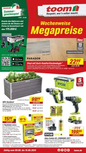 toom Baumarkt Prospekt - Angebote ab 09.08.