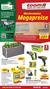 toom Baumarkt Prospekt - Angebote ab 09.08.