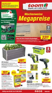 toom Baumarkt Prospekt - Angebote ab 09.08.