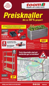 toom Baumarkt Prospekt - Angebote ab 30.08.