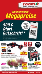 toom Baumarkt Prospekt - Angebote ab 13.09.