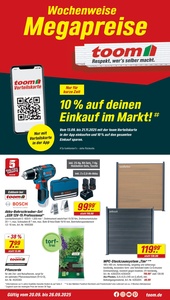 toom Baumarkt Prospekt - Angebote ab 20.09.