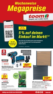 toom Baumarkt Prospekt - Angebote ab 20.09.