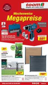 toom Baumarkt Prospekt - Angebote ab 20.09.