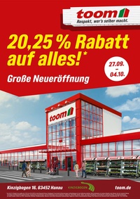 toom Baumarkt Prospekt - Angebote ab 27.09.