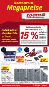toom Baumarkt Prospekt - Angebote ab 04.10.
