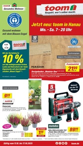 toom Baumarkt Prospekt - Angebote ab 11.10.