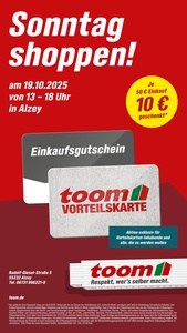 toom Baumarkt Prospekt - Sonntag Shoppen in Alzey!