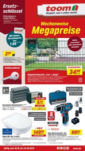 toom Baumarkt Prospekt - Angebote ab 18.10.