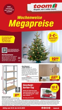 toom Baumarkt Prospekt - Angebote ab 13.12. - Seite 1