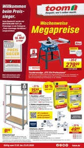 toom Baumarkt Prospekt - Angebote ab 17.01.