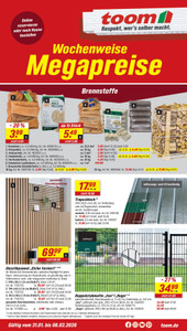 toom Baumarkt Prospekt - Angebote ab 31.01.