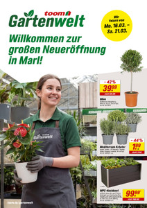 toom Baumarkt Prospekt - Gartenwelt Angebote ab 16.03.