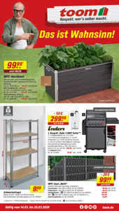toom Baumarkt Prospekt - Angebote ab 14.03. - Seite 1