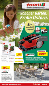 toom Baumarkt Prospekt - Angebote ab 28.03.
