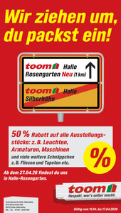 toom Baumarkt Prospekt - Angebote ab 11.04.