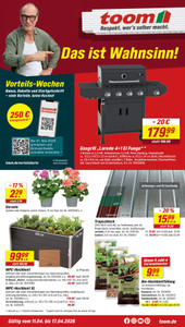 toom Baumarkt Prospekt - Angebote ab 11.04.