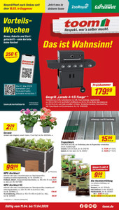 toom Baumarkt Prospekt - Angebote ab 11.04.