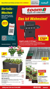 toom Baumarkt Prospekt - Angebote ab 11.04.