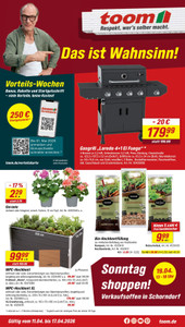 toom Baumarkt Prospekt - Angebote ab 11.04.