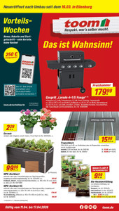toom Baumarkt Prospekt - Angebote ab 11.04.
