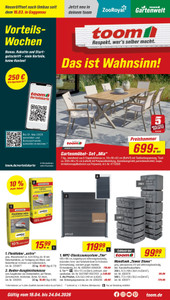 toom Baumarkt Prospekt - Angebote ab 18.04.