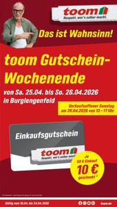 toom Baumarkt Prospekt - Angebote ab 18.04.