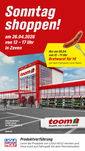 toom Baumarkt Prospekt - Sonntag Shoppen in Zeven!