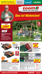 toom Baumarkt Prospekt - Angebote ab 25.04.