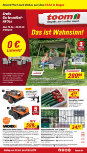 toom Baumarkt Prospekt - Angebote ab 25.04.