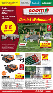 toom Baumarkt Prospekt - Angebote ab 25.04.