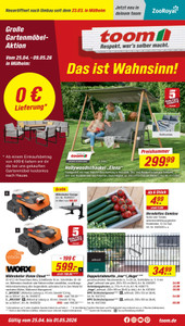 toom Baumarkt Prospekt - Angebote ab 25.04.