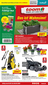toom Baumarkt Prospekt - Angebote ab 02.05.