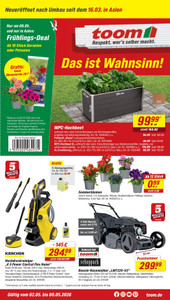 toom Baumarkt Prospekt - Angebote ab 02.05.