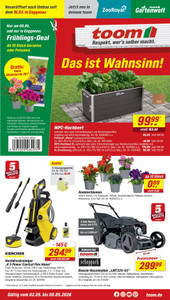 toom Baumarkt Prospekt - Angebote ab 02.05.