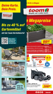 toom Baumarkt Prospekt - Angebote ab 30.05.
