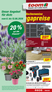 toom Baumarkt Prospekt - Angebote ab 06.06.
