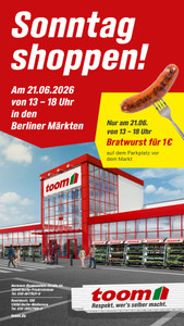 toom Baumarkt Prospekt - Sonntag Shoppen!