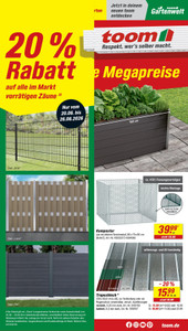 toom Baumarkt Prospekt - Angebote ab 20.06.