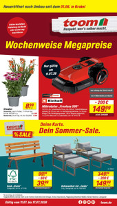 toom Baumarkt Prospekt - Angebote ab 11.07.