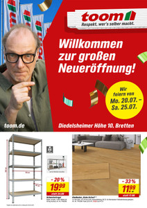 toom Baumarkt Prospekt - Angebote ab 18.07.